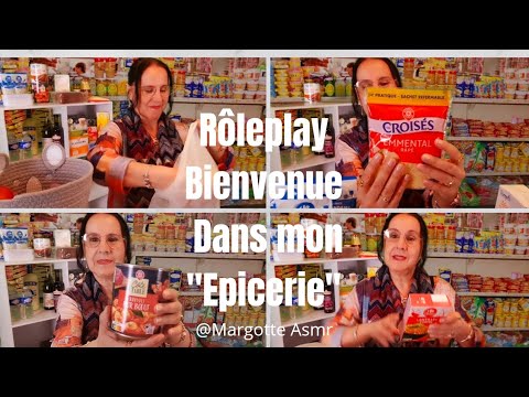 Asmr français, Rôleplay " Bienvenue dans mon épicerie " 🍎🍾🍣🥦🥬