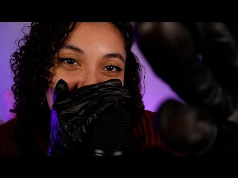 *WET MOUTH SOUNDS* & Soft Glove Sounds (new fav combo) 😴 | ASMR