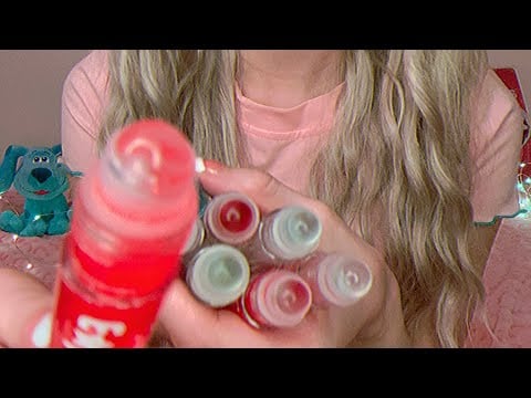 It’s 2003🍒BFF puts *this* Y2K Lipgloss on You at Sleepover ASMR