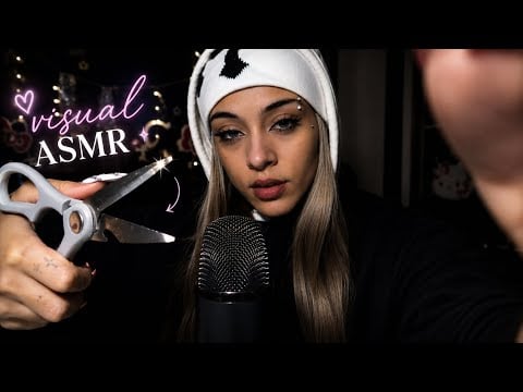 ASMR VISUAL CORTANDO NEGATIVIDAD Y BRUSHING