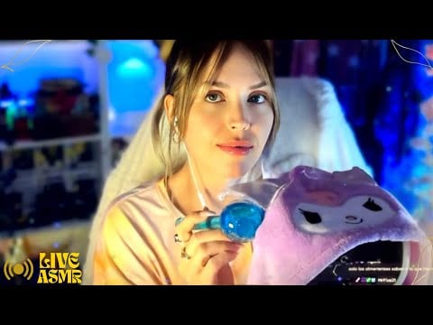 🕯️ASMR EN DIRECTO Nocturno 🌙 | Sonidos calmantes para dormir