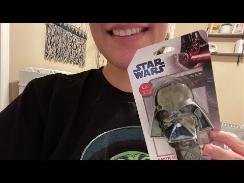 ASMR opening Darth Vader night light