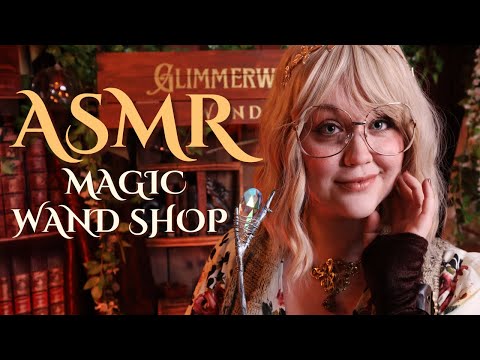 ASMR Magic Wand Shop 🪄 Soft-Spoken Fantasy ASMR Roleplay for Sleep & Relaxation