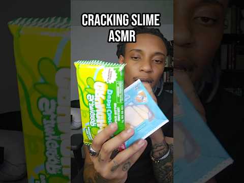 Satisfying Slime ASMR (Crackle sounds) #asmr #slimeasmr #slime #satisfyingasmr #asmrvideo