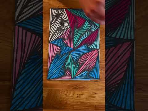 Sharpie Drawing ASMR #asmr #oddlysatisfying #art
