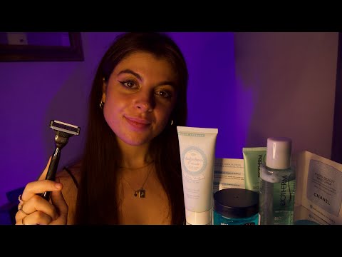 SPA ASMR | trattamento viso, barba e capelli (personal attention, roleplay) ASMR ITA