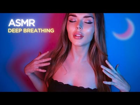 ASMR | PURE DEEP BREATHING | helping you calm down, relax & get a good night's sleep!