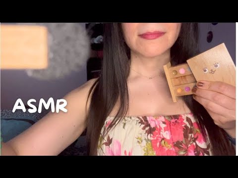 ASMR 1 Minute Wooden Makeup