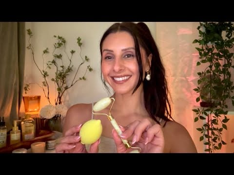 ASMR Lemon Grove Spa 🍋 Facial & Personal Attention For Deep Sleep