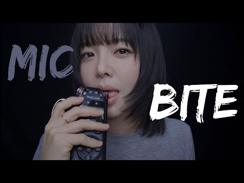 ASMR Mic Biting: A New Level of Mouth Sounds💥