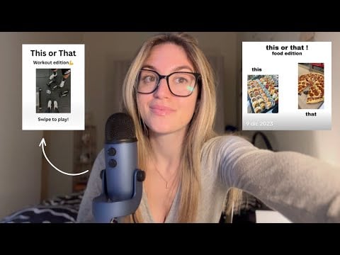 QUESTO O QUELLO? 😰 Giochiamo insieme (40 minuti di asmr ita)