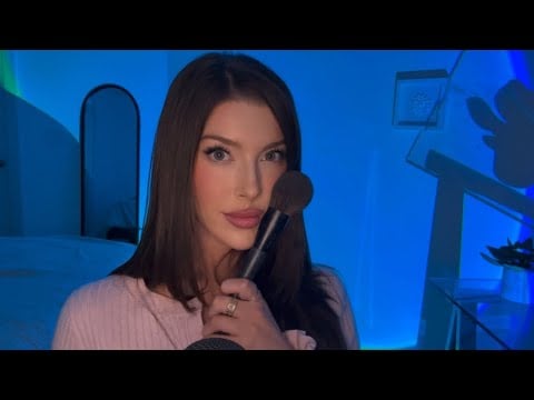 ASMR | Mic Brushing for Sleep ✨ Personal Attention & Positive Affirmations