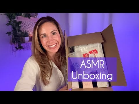 ASMR | Let’s unbox my most recent purchases together! 📦🛍️🤗 [Whispers, tapping, fabric & crinkles✨]