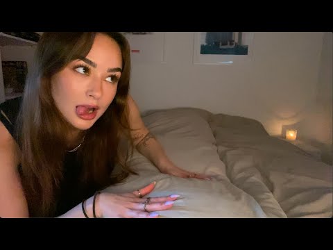 [ASMR] chaotic girl gives you a full body massage (& snips away your negative energy)