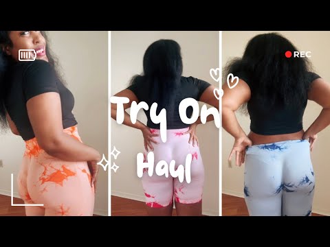 TRY ON HAUL: SCRUNCH BOOTY SHORTS | MissCanada