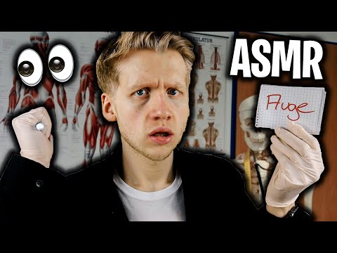 ASMR | AUGENUNTERSUCHUNG, aber du erkennst NICHTS!