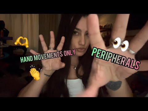 Fast & Aggressive ASMR Visuals | Peripherals 👀 (Hand Movements)