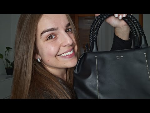 asmr| mostrando o que levo dentro da minha bolsa 👛