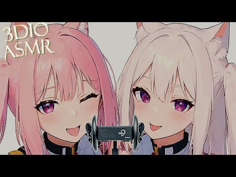 [3DIO ASMR] Breath, Gentle Whispers, Kisses and Tingling Mouth Sounds 💞