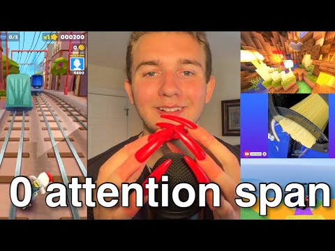 ASMR for people with 0 attention span 