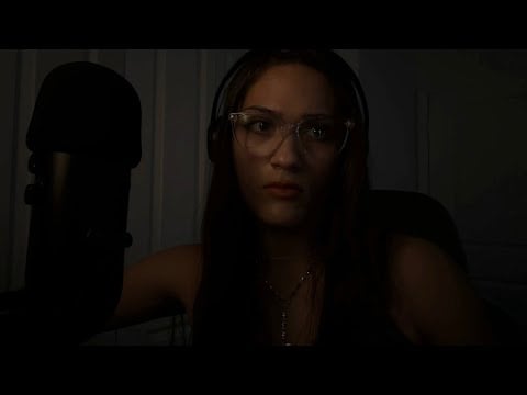 ASMR Rambling (cupped & inhaled whispers)