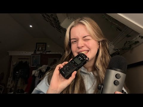 ASMR | Mouth Sounds with 3 different Microphones !!! 