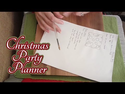 ASMR Christmas Party Planner Role Play ☀365 Days of ASMR☀