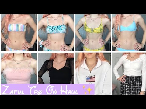 ASMR Zaful Spring Try-On Haul♡