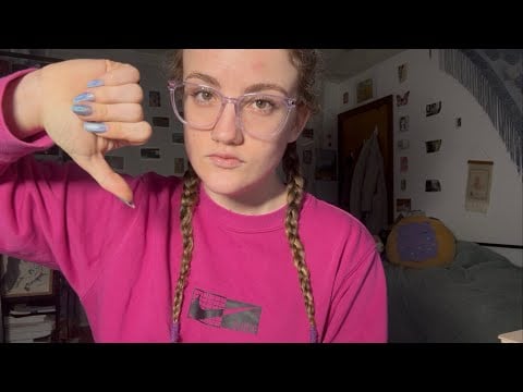 my landlord is scum. ASMR Personal Attention grwm & help me not want to kms