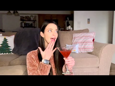 ASMR| Neighborhood Gossip and drink 🍸 (breathy whisper)