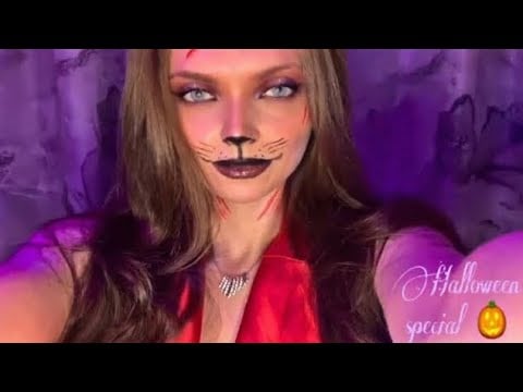 ASMR ~ Slow dance POV with the shy girl at the Halloween Party Roleplay 🪩 Camera movement ASMR 💃🎊💋✨