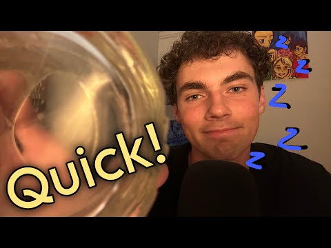 ASMR fast 10 minute eye exam!!