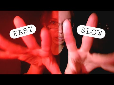 Fast to Slow ASMR (Split Screen)