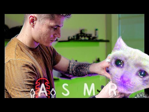 Стрижка ASMR | Бритье | стрижка Машинкой | щелчки ножницами