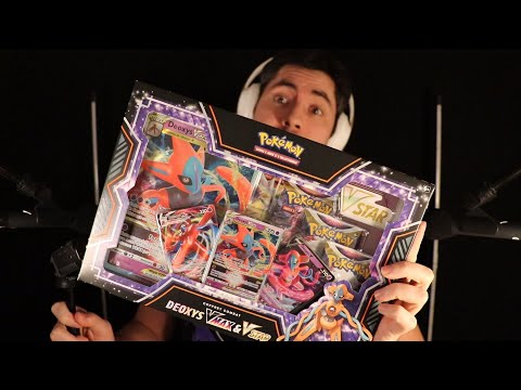 ASMR Pokemon Coffret Deoxys VMAX et VSTAR