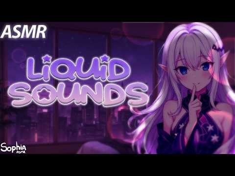 ASMR Gentle Liquid Sounds & Water Triggers for Deep Sleep 💧😴 (No Talking)