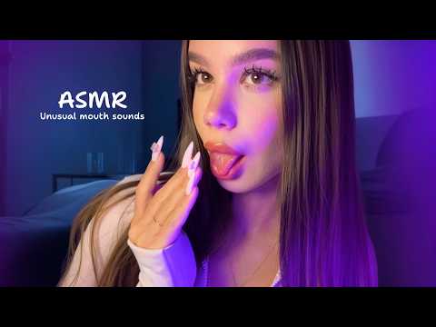 8 Unusual mouth sounds 🩷 ASMR (no talking)