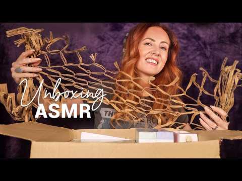 Unboxing a Gift ✨ ASMR ✨ Cardboard, Products, Packaging