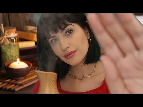 ASMR - LIMPANDO ENERGIAS NEGATIVAS/ RELAXAMENTO PROFUNDO!