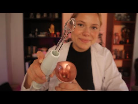 ASMR - CITA CON TU DERMATOLOGA FAV 💞 (aparatologia)