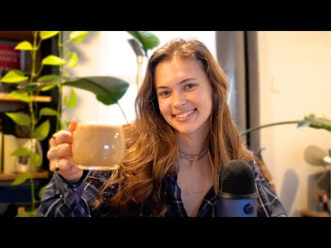 ASMR | Coffee Date & Chit-Chat ☕️ dirty chai, whisper, drinking sounds