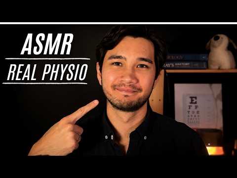 ASMR Physiotherapy Roleplay | Neck & Shoulder Pain Assessment, Massage & Exercises 4K