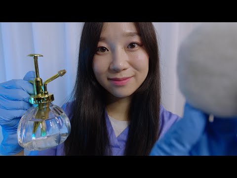 Treating Your Wounds & Basic Checkup With Wrong Tools😊 ASMR