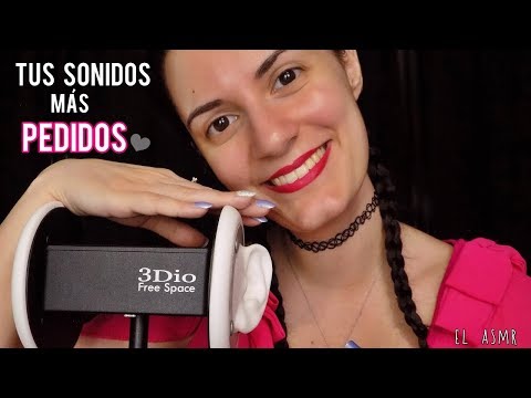 ♡ASMR español♡ TUS SONIDOS MÁS PEDIDOS. ♥ |cosquillas|