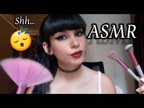 💞 ASMR SONIDOS de brochas y SUSURROS 💚 asmr español