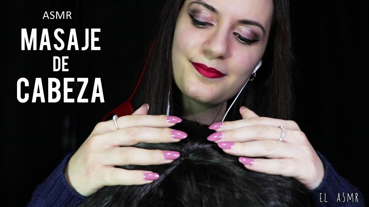 ♡ASMR español♡ MASAJE DE CABEZA para Ti!♥