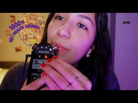 ASMR | Duerme con esta DOSIS de WET MOUTH SOUNDS 🤤