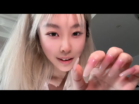 HELLE?You Become A Microphone? ASMR aggressive scratching with long nails