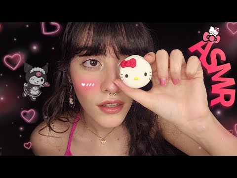 ASMR MUKBANG DOCES DA HELLO KITTY & AMIGOS 🎀 (sons de mastigação)