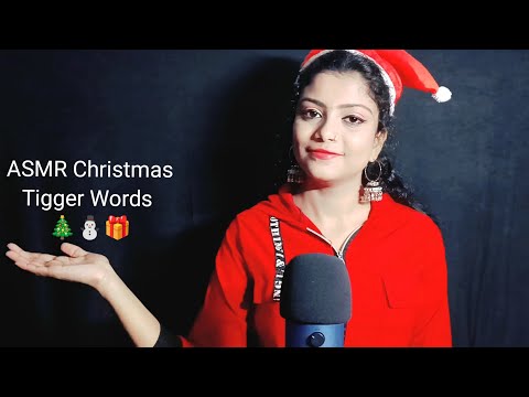 ASMR Christmas Tigger words 🎄⛄🎁